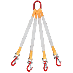 吊装带吊钩工具吊带起重组合吊具行车吊索具2腿4腿2吨5吨10吨带钩