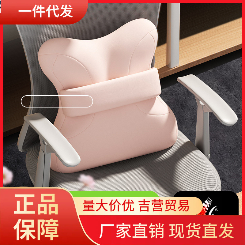 V45O气囊充气腰靠】汽车腰靠汽车护腰办公室腰靠车用记忆棉腰