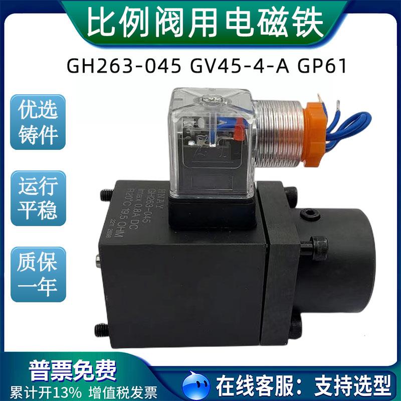 HNAY液压阀比例电磁铁线圈GH263-045 060 035 GV45-4-A GP61 GV40