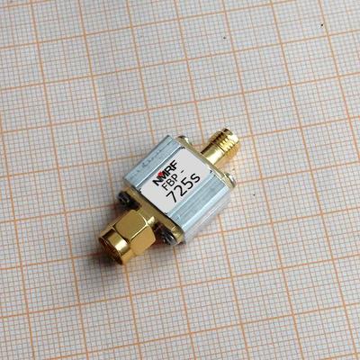 725MHzSAW带通滤波器，45MHz带宽，1dB 带宽 703-748MHz，SMA接口