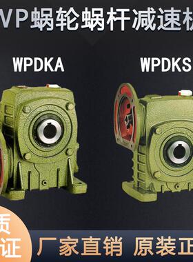 WPDKA/WPDKS60 70 80 100 120蜗轮蜗杆减速机铸铁变速齿轮箱波箱