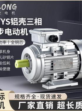 铝壳JW7124 0.37KW 7134 0.55KW 铝壳三相异步电动机 三相电机
