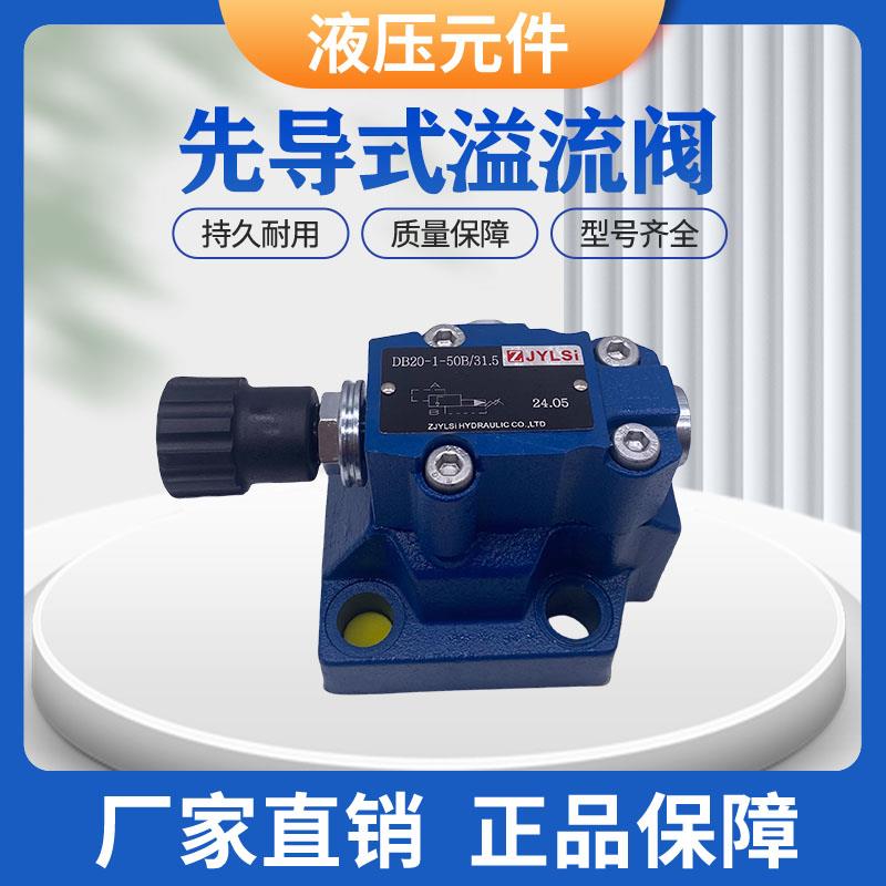 DB10-1-50B/315先导式溢流阀DB30-1-30/100 200 DB20-50B调压阀