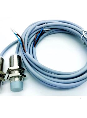 木西M18电容式接近开关CM18-F16NA-Y3L2/C60非金属液位检测传感器