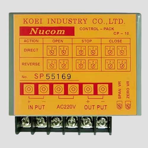 Nucom CP-10控制盒离心机导叶阀船用KOEI光荣执行器控制器