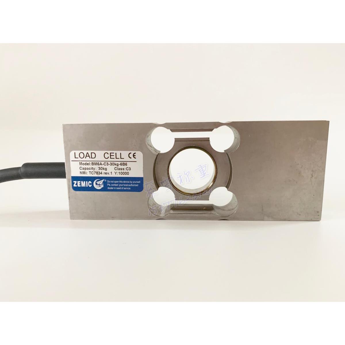 ZEMIC美国BM6A C3 6kg 12 15 60公斤不锈钢称重传感器LOAD CELL