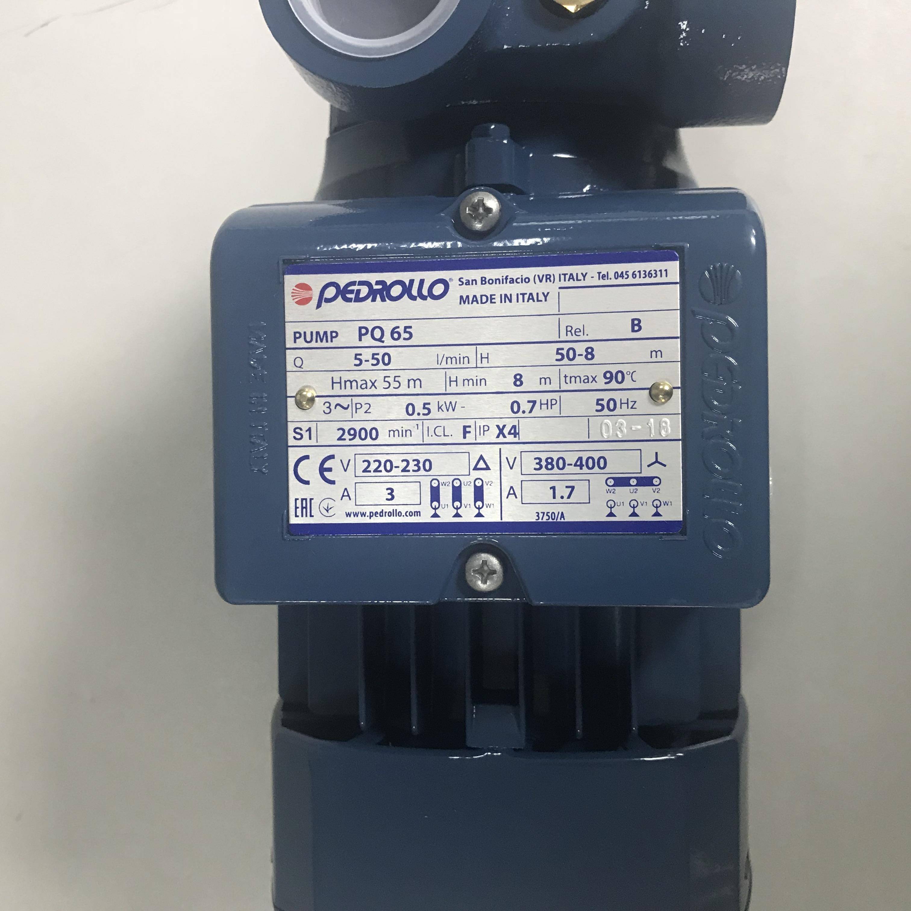 意大利佩德罗PEDROLLO水泵PQ65 PQm65