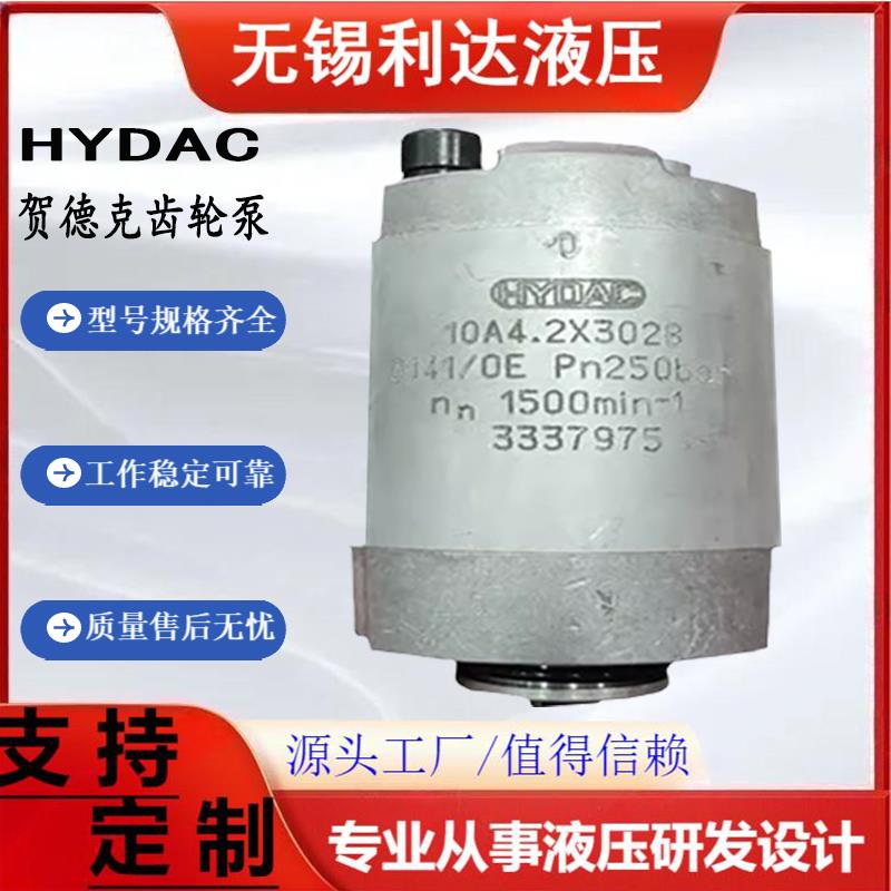 HYDAC贺德克齿轮泵10A4.2X302B 10A2X302B 10A3.75X488B 10A油泵