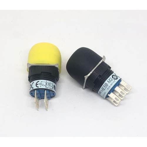 IDEC和泉HE5B-M2使能开关HE5B-M2PY圆形HE5B-M2PB开关开孔16mm