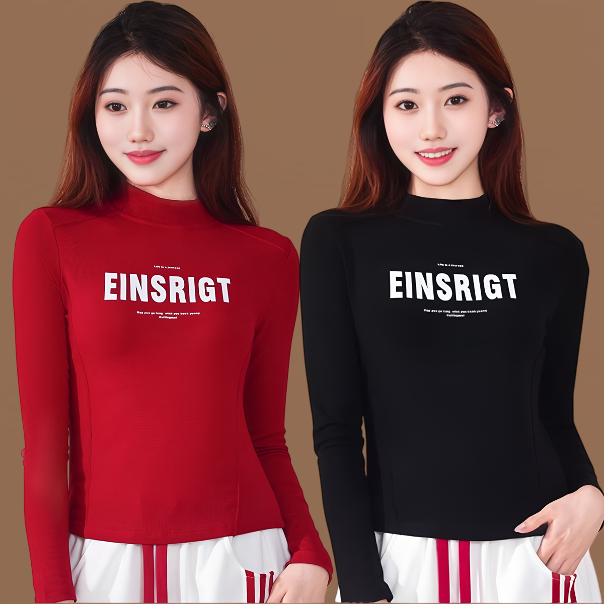 秋冬广场舞服装女士上衣高领加绒长袖女士运动休闲舞蹈服运动衣