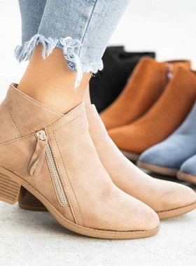 2021ladies winter fasion soes for women sort boots autumn