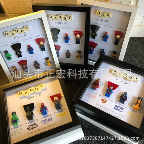 超级英雄主题装饰桌面摆件生日礼物创意礼品手办公仔摆件