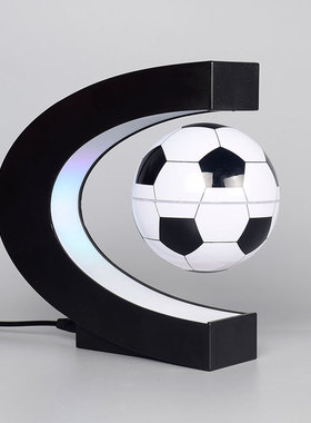 磁悬浮足球家居客厅装饰工艺品摆件黑科技高端创意生日礼物伴手