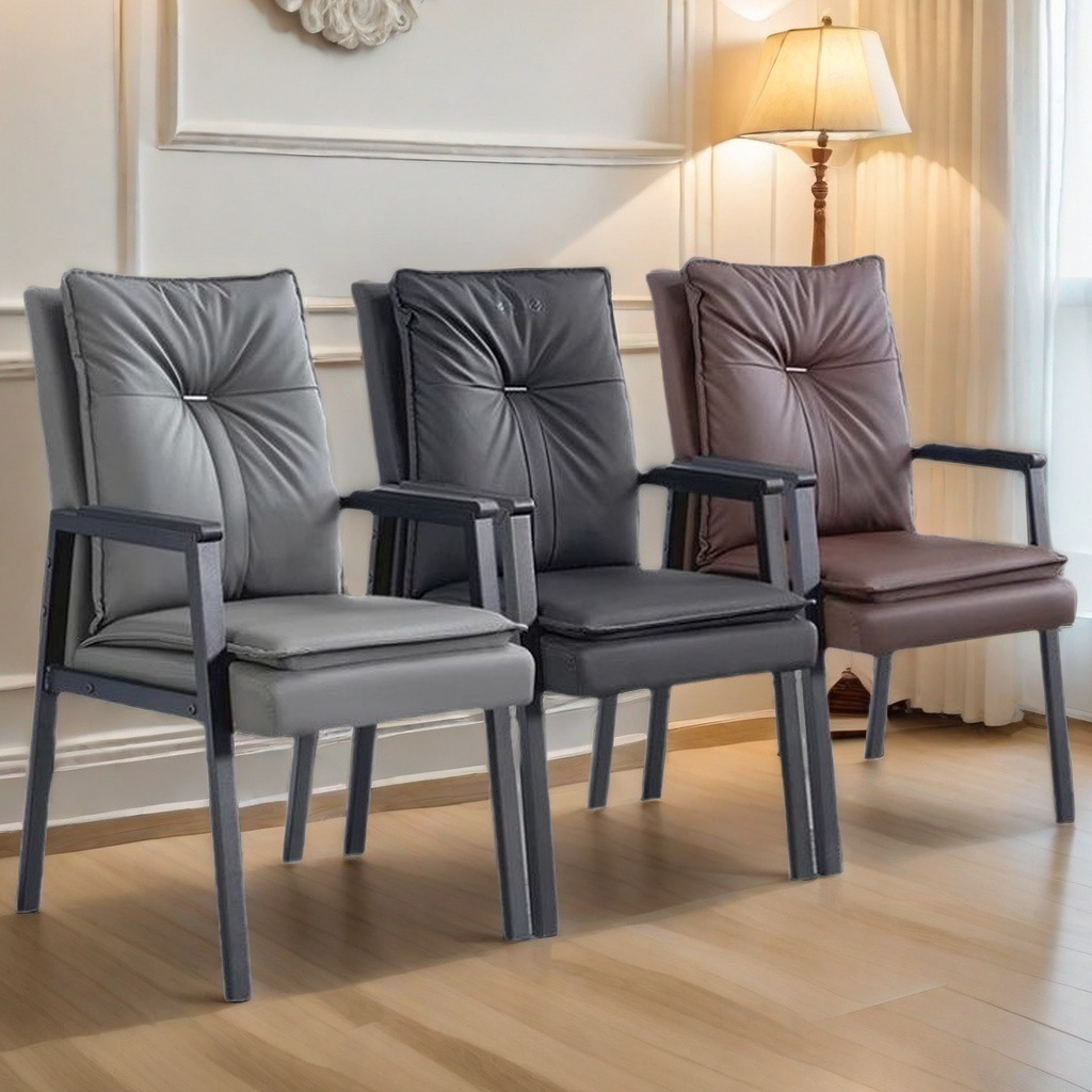 打麻将椅子棋牌室久坐舒适靠背椅办公椅子会电脑椅客会议椅子