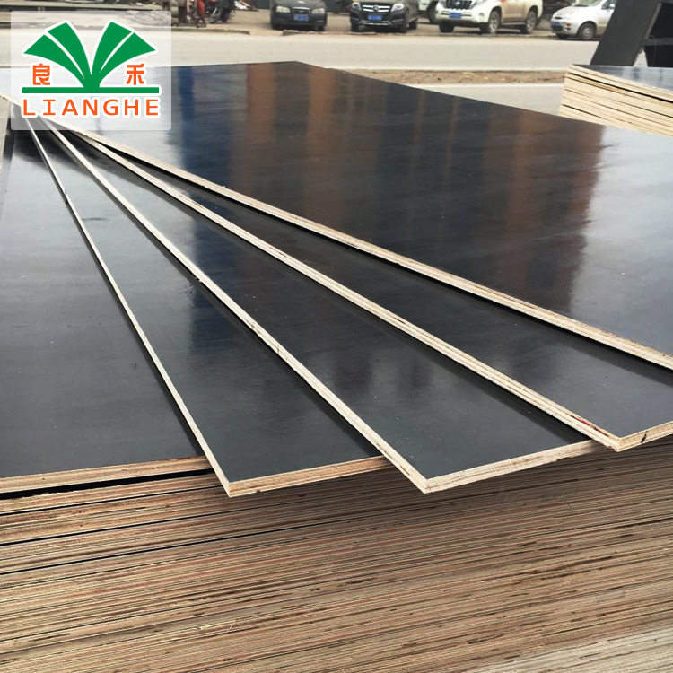 黑色覆膜清水模板胶合板建筑工程木材板建筑模板