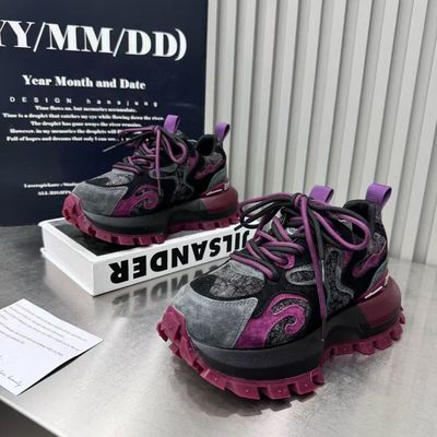 2025秋冬新款阿甘风轻便老爹鞋