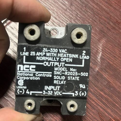 议价NCC固态继电器SNC-R2025-501/502SNC-R2025-501SNC-R2025-502