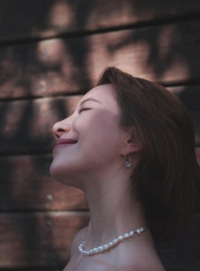 源1700+！现189.9！余料精制不规则浪漫异形巴洛克 天然珍珠项链