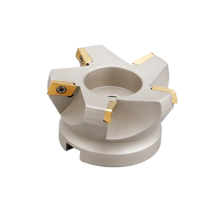 1604废角刀盘RAP400R-63/125横装旧刀片75度废副角平面数控铣刀盘