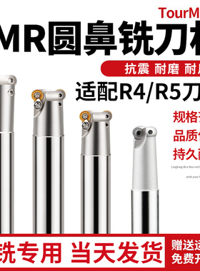 EMR圆鼻铣刀杆抗震CNC数控刀具加硬1135铣刀杆BAP300R 高精抗震型