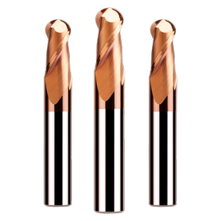 55度合金球头铣刀2刃钨钢球刀耐磨球头数控合金铣刀圆头球形