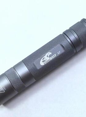 正品DC鹰眼X2 18650手电筒 迷你便小直E筒ML2U4LED泛X携光手电