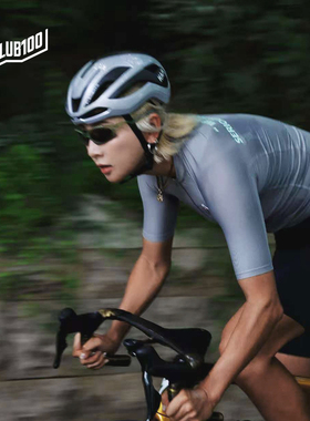 CLUB100夏季小蜜蜂短袖骑行服 男女同款 自行车上衣透气速干