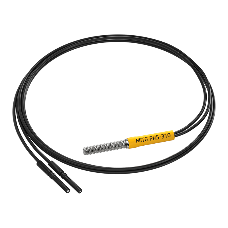 M3M4M6光纤探头对射光纤传感器漫反射光纤线PRS-310光纤放大器24v