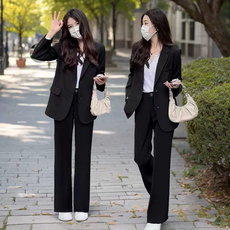 Classic suit jacket, set, for students, high-quality style