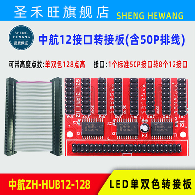led电子显示屏双色转接板