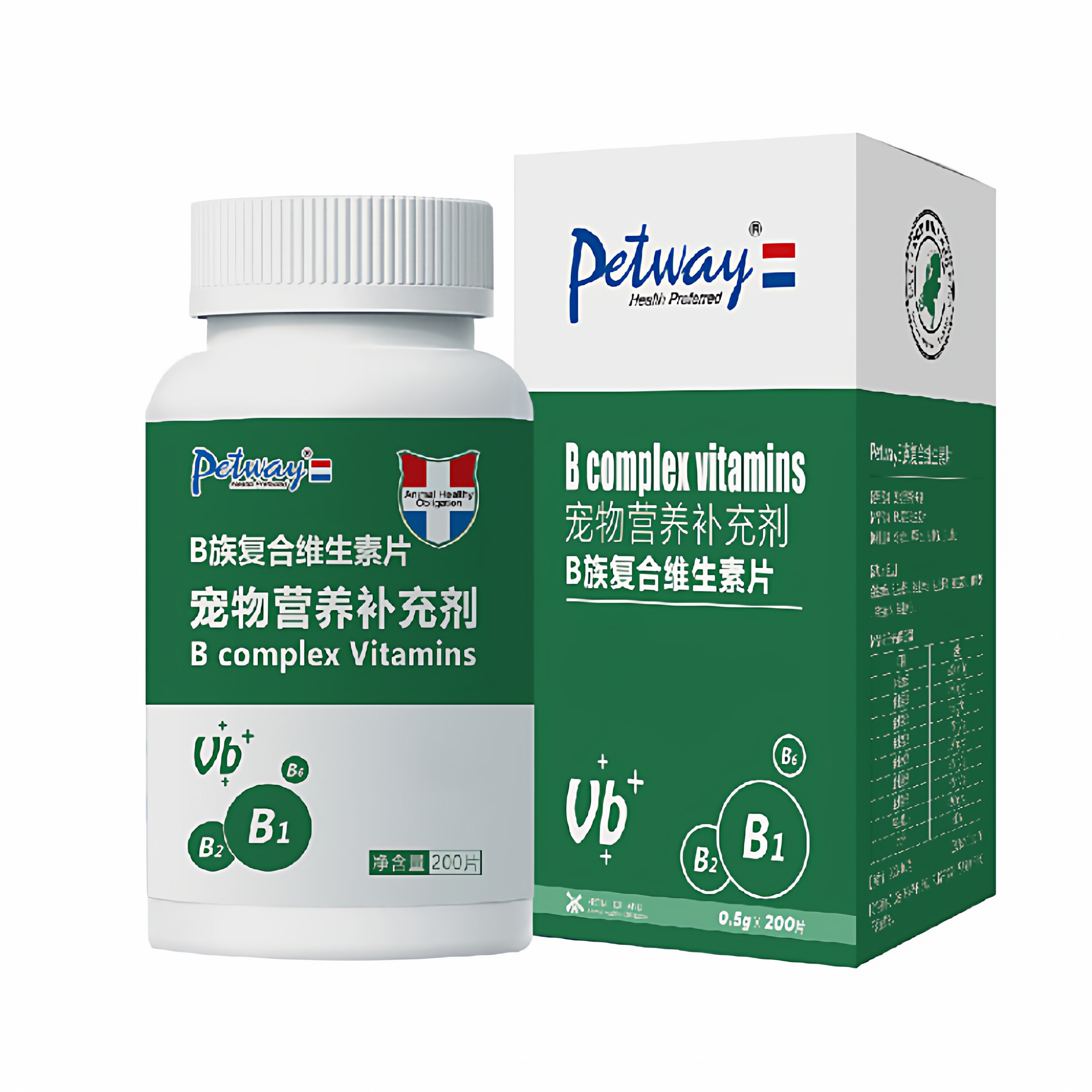 猫用B族复合维生素狗狗宠物比熊专用钙片成幼猫咪营养补充剂