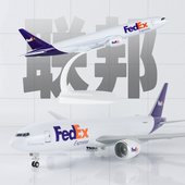 航空模型摆件联邦快递FedEx Express国际性速递集团新颖飞机礼品