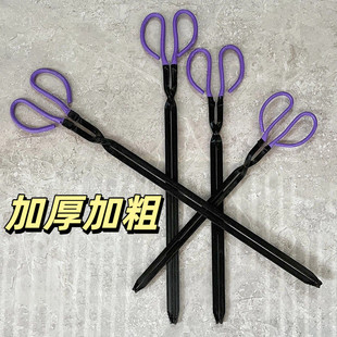 火钳加厚加粗蜂窝煤铁钳长柄环卫垃圾夹家用煤球火剪农村灶膛柴煤
