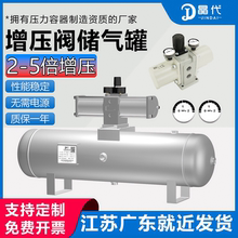 VBA气动增压阀气体增压泵VBA10A/20A空气压缩增压器储气罐气缸