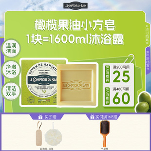 法国丽芙马赛油橄榄果油固体皂200g