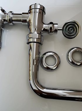 适配TOTO脚踏大便器蹲坑冲水阀手柄式按压式冲洗阀DC603VLR/VLFR