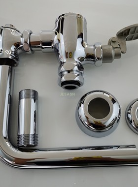 适配脚踏式冲水阀FFAS9806脚踩大便冲洗阀蹲便脚踏阀CF-9806