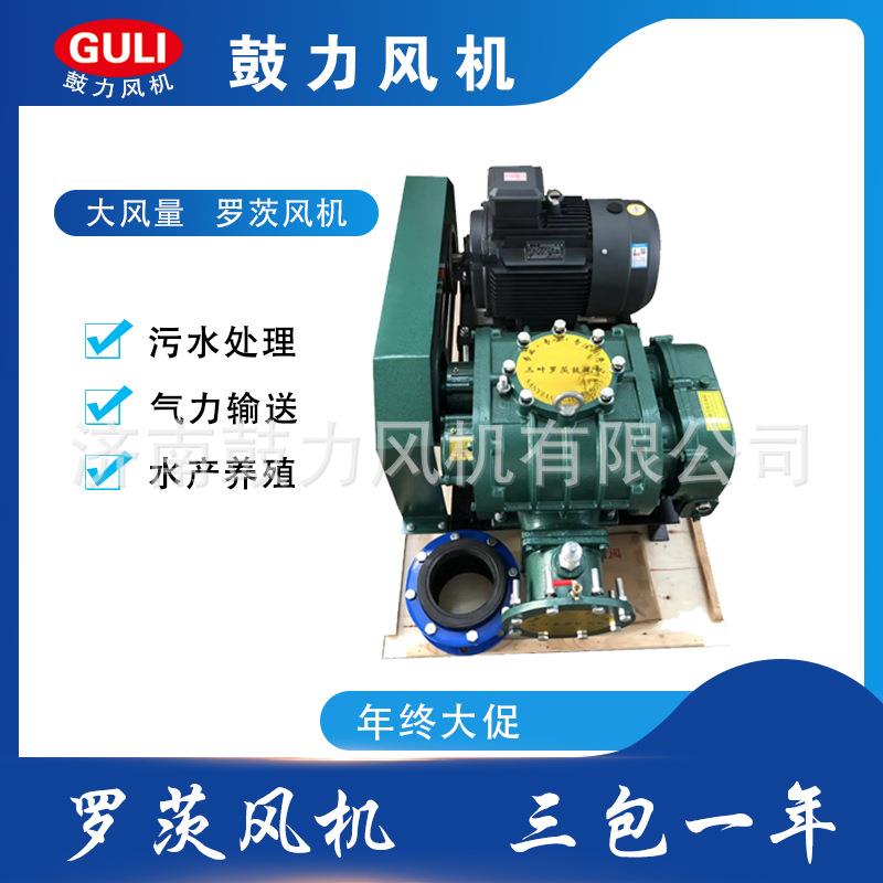 生产销售大风量增氧曝气罗茨风机 水池增氧污水处理用风机