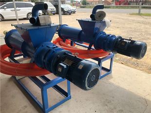 养猪用粪便处理设备 卧式猪粪挤压式固液分离机 猪粪肥生产