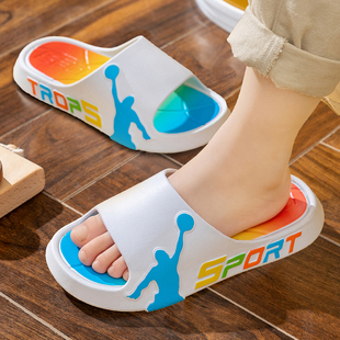 男孩小孩中大童凉拖鞋 室内家居防滑外穿新款 男生 男童夏季 儿童拖鞋