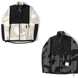 烈阳制造F23 X 联名印花款摇粒绒抓绒夹克内胆可搭配1990冲锋衣