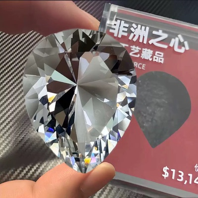三角洲行动游戏周边非洲之心大红水晶1:1道具模型游戏收藏礼物