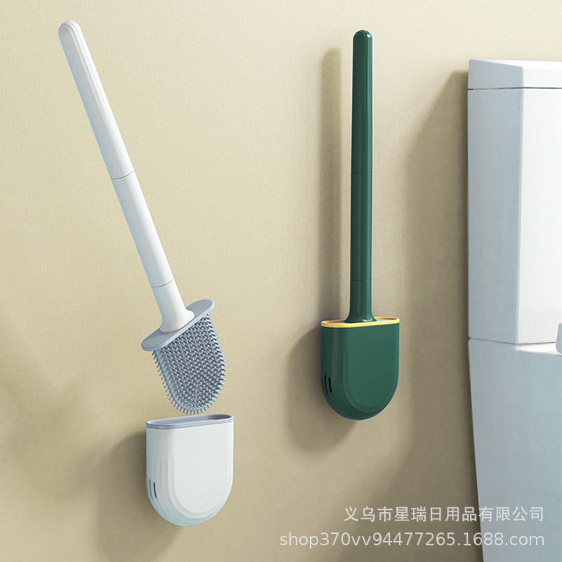 网红迷你硅胶马桶刷家用无死角