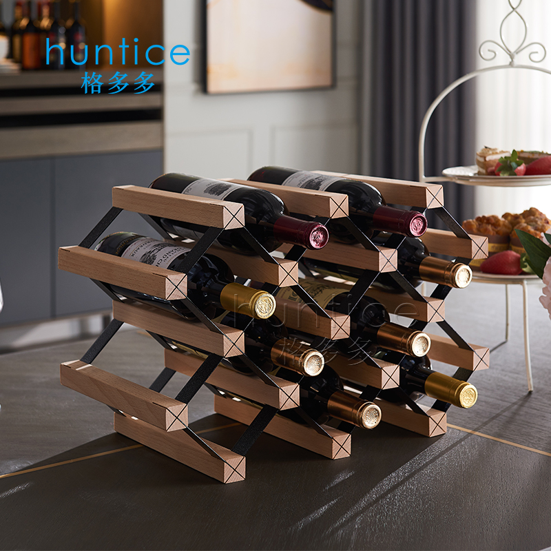 定制红酒架家用酒架装饰红葡萄酒展示架客厅红酒摆件洋酒瓶装饰架