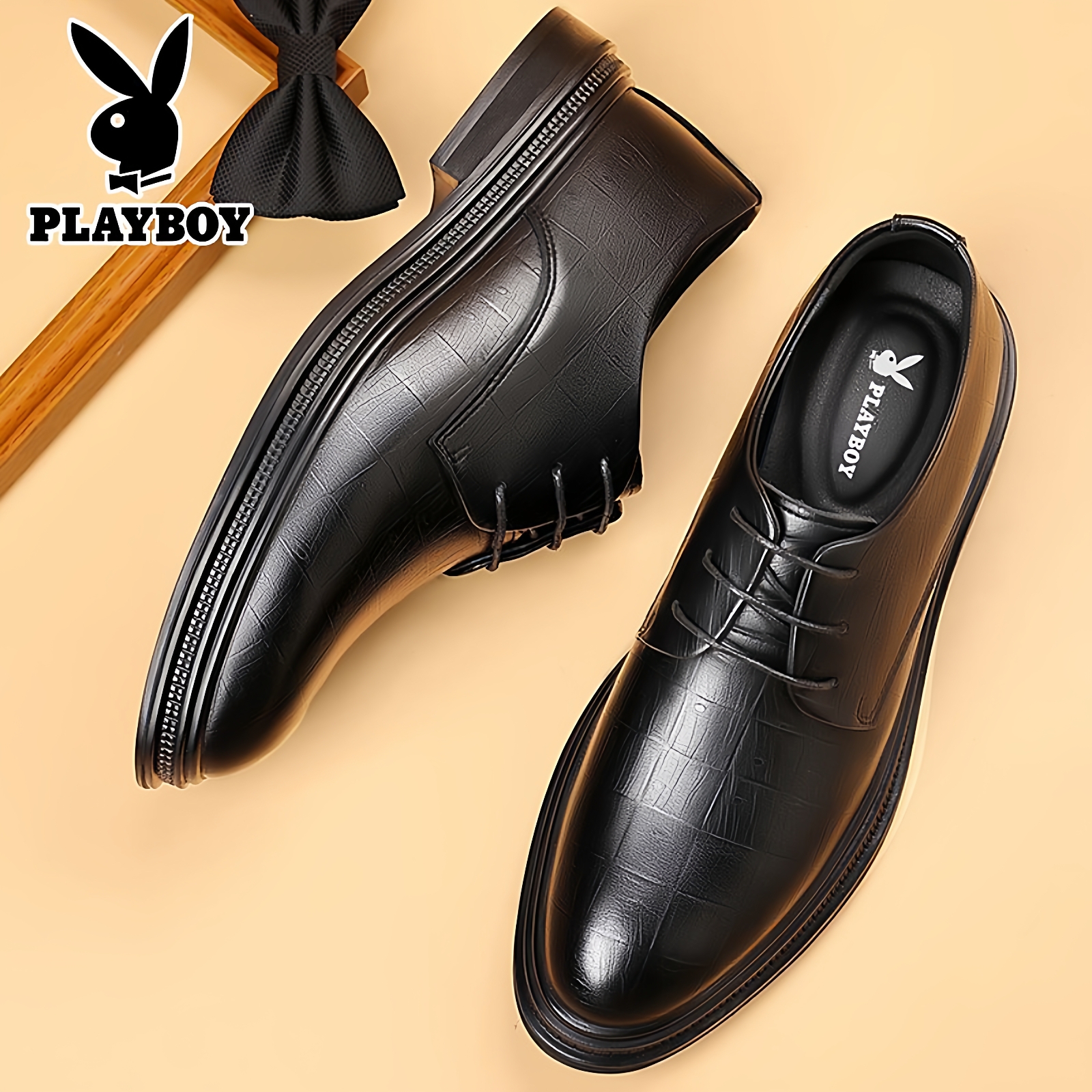 正装德比鞋内增高厚底结婚新郎鞋