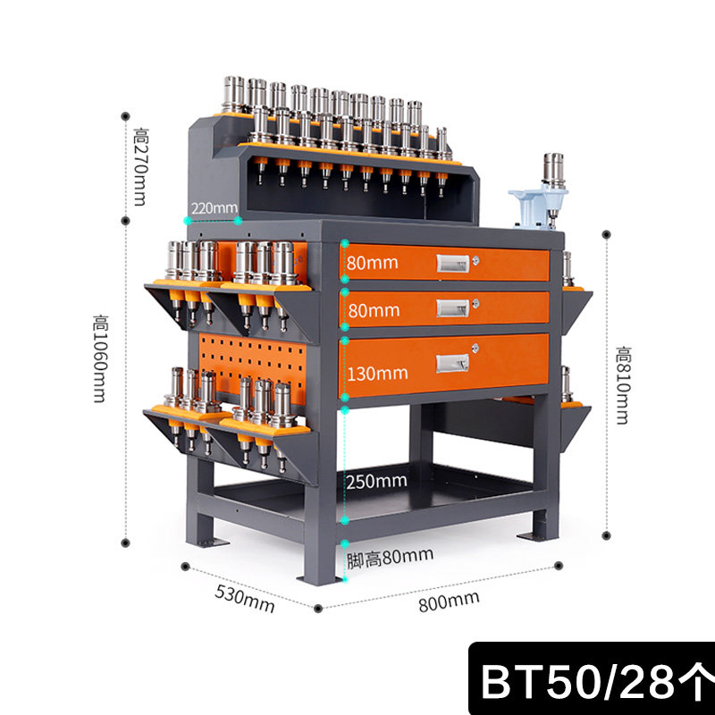 CNC 머시닝 센터 공구 홀더 CNC 보조 작업대 BT30 BT40|50 잠금 공구 홀더 HSK 공구 캐비닛