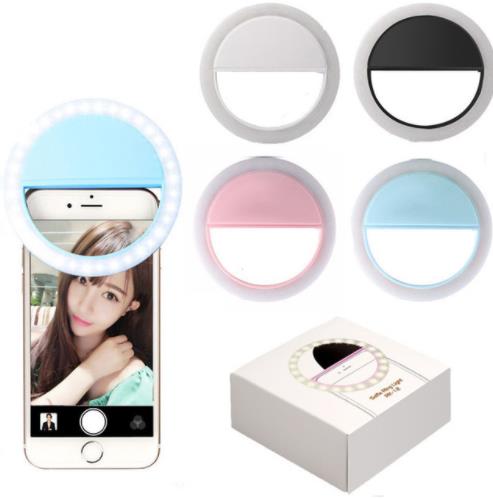 手机镜头美颜补光灯主播自拍 Selfie LED Ring Light Phone Flash