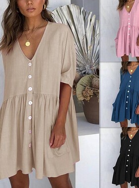 2019 summer dresses women clothes casual big size plus dress
