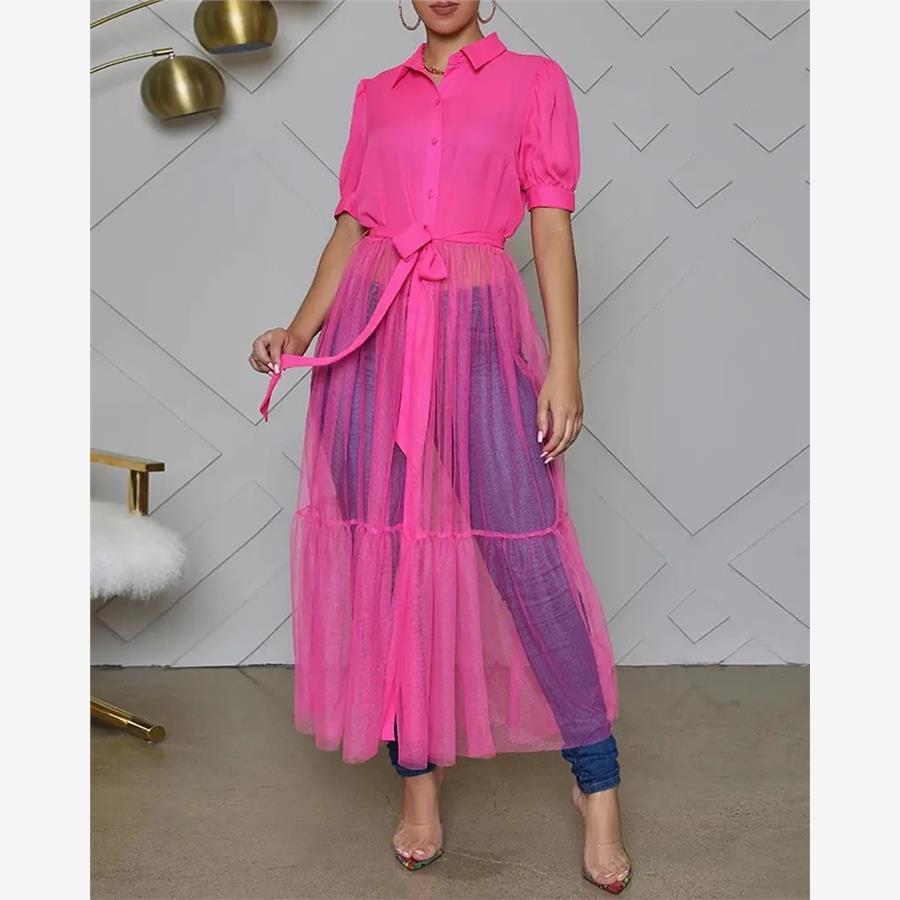 Meshpatchworkd欧美女