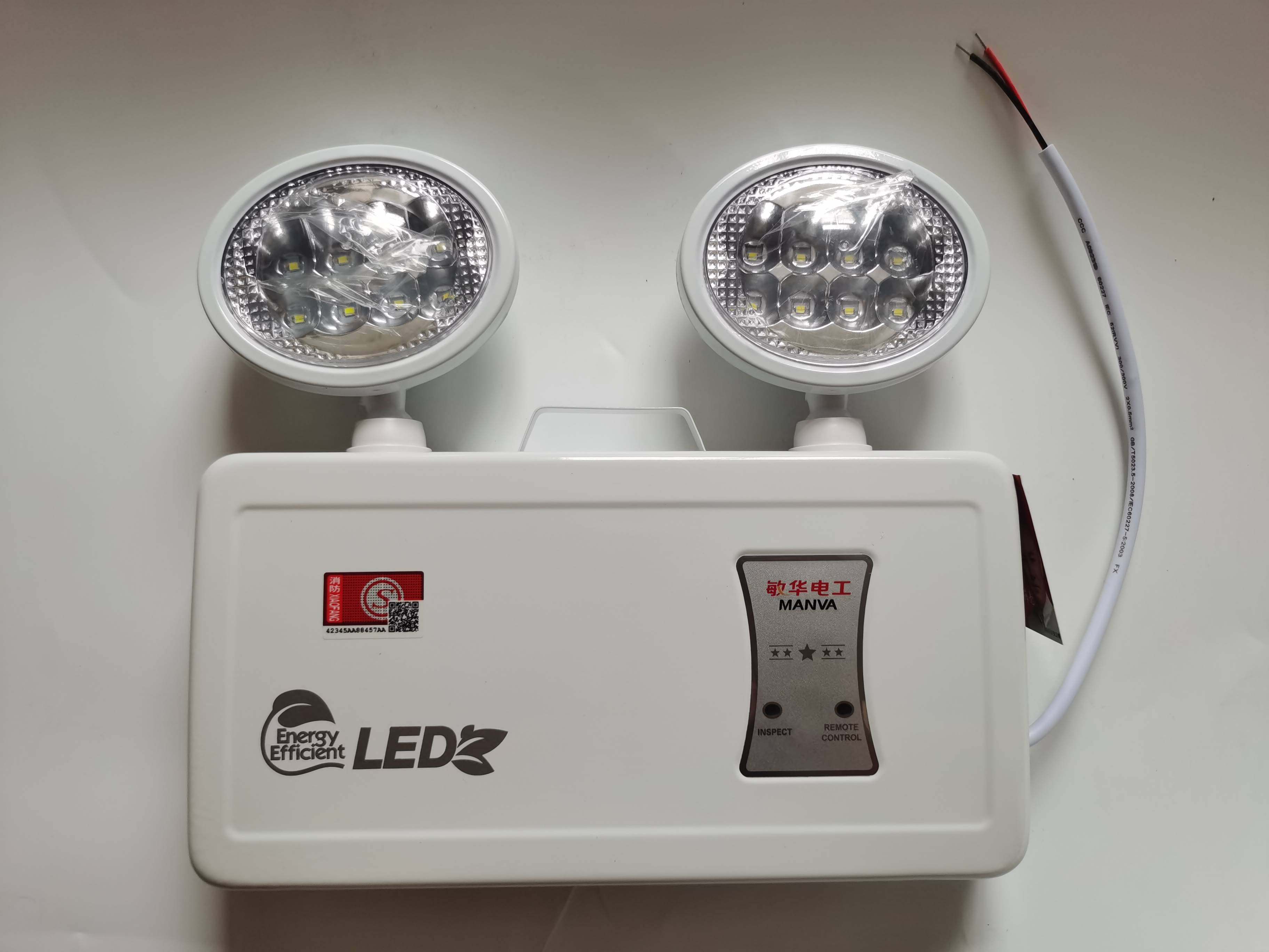 集中电源控制a型36v消防应急壁灯侧发光事故照明指示灯劳士敏华